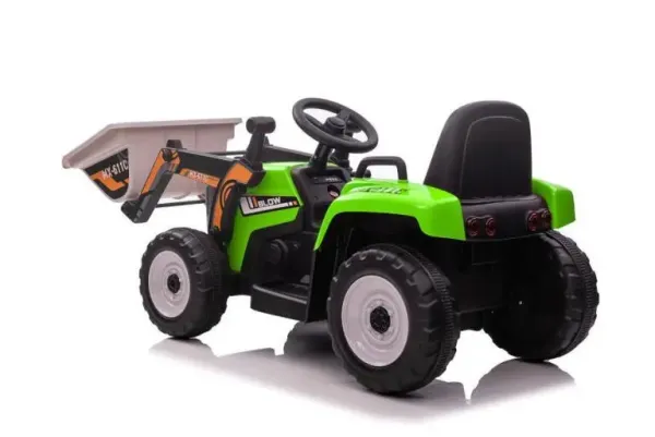 Kinderfahrzeug – Elektro Auto Bagger mit Fernsteuerung – 12V7A Akku,2 Motoren